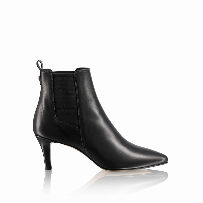 Russell & Bromley Ambition Heeled Chelsea Boots Womens Black [AEM255OL]